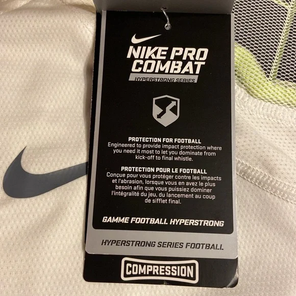 NWT NIKE Pro Combat Hyperstrong Football Base Layer - Picture 14 of 16